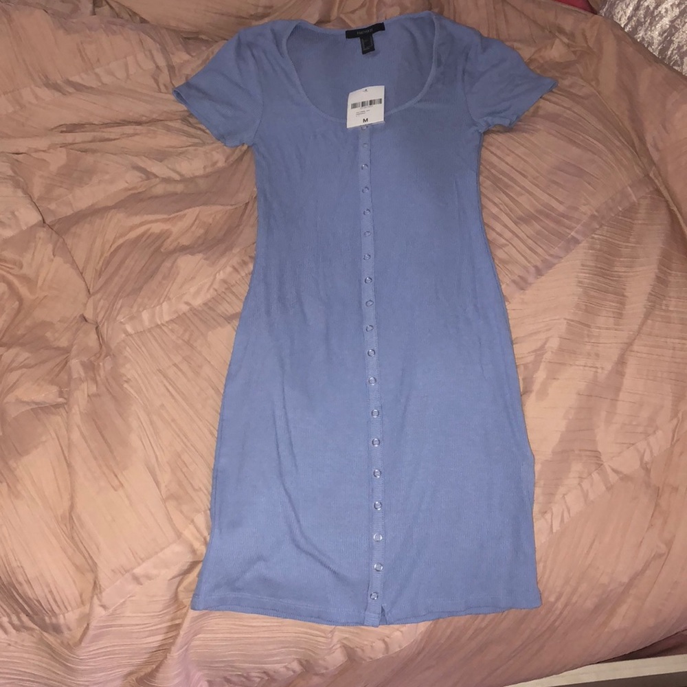 Forever 21 blue dress